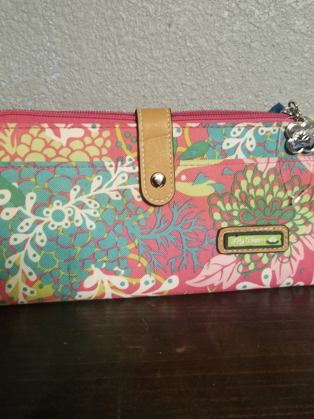 Lily Bloom Bright Floral Women's Clutch Bag - Pink
